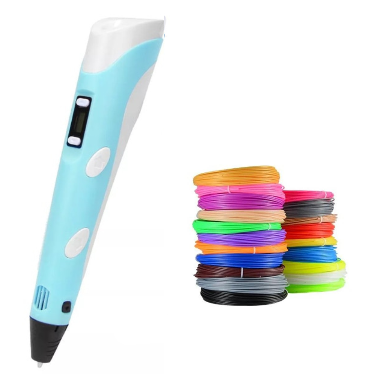 3D Printing Pen with Adjustable Speed and Temperature Control