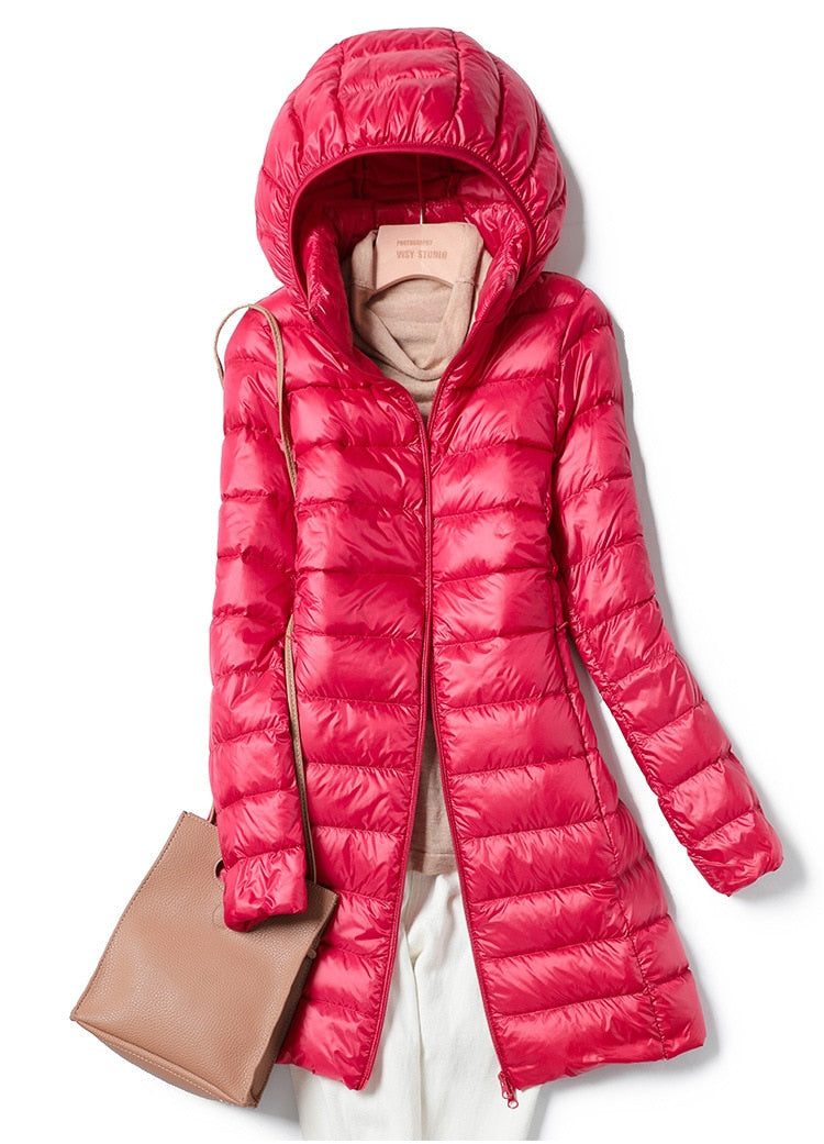 Women's Ultralight Casual Jacket for Winter and Between Seasons