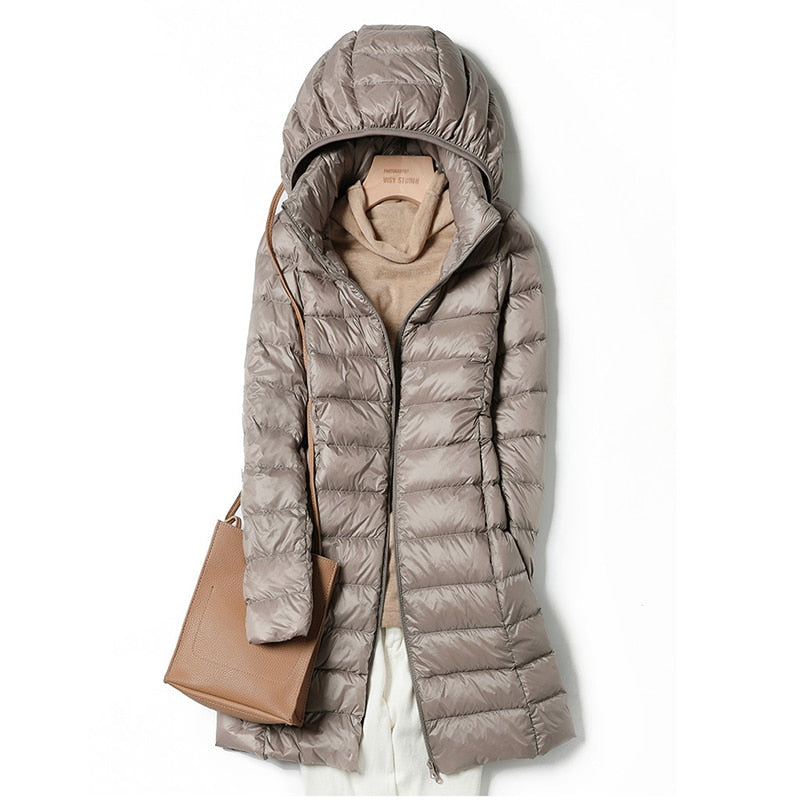 Women's Ultralight Casual Jacket for Winter and Between Seasons
