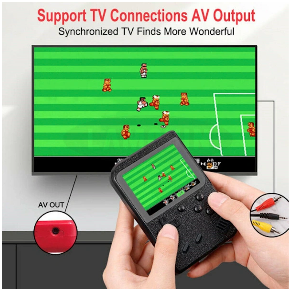 Retro Handheld Game Console with 400 Built-In Classic Games