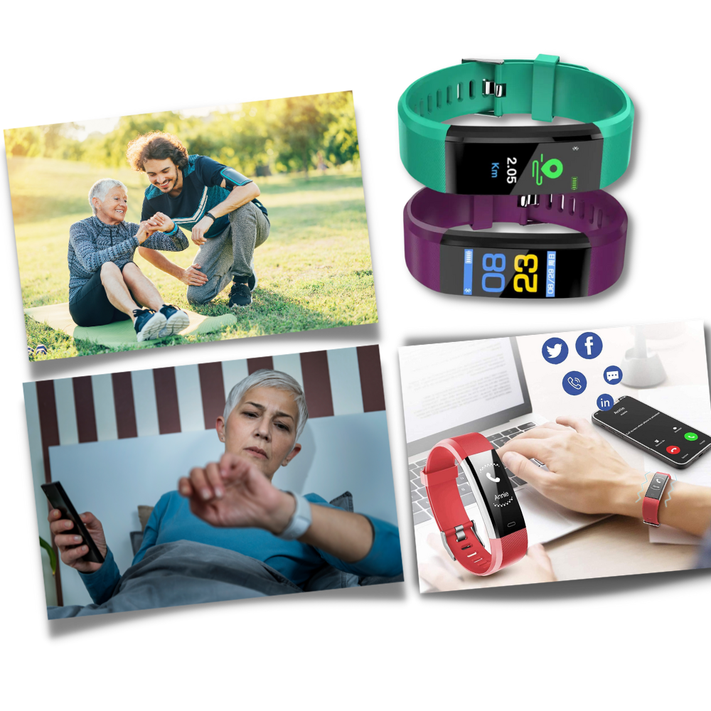 Senior Smartwatch with Clear Display and Simple Navigation