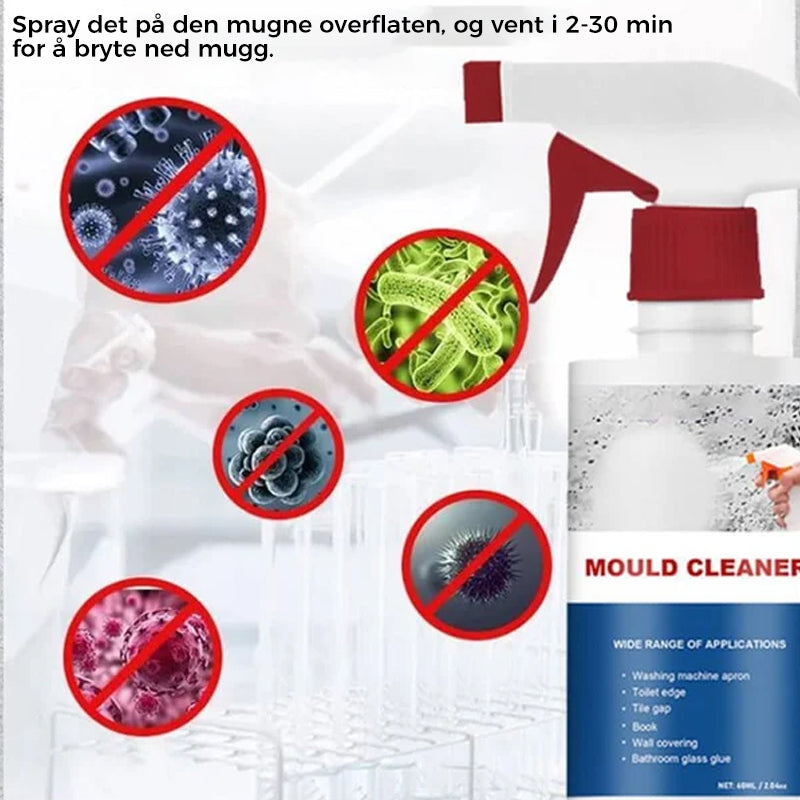 Mould Remover Spray with Active Chlorine for Bathroom and Kitchen
