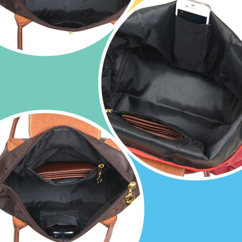 Women's Handbag with Elegant Handles and Spacious Interior