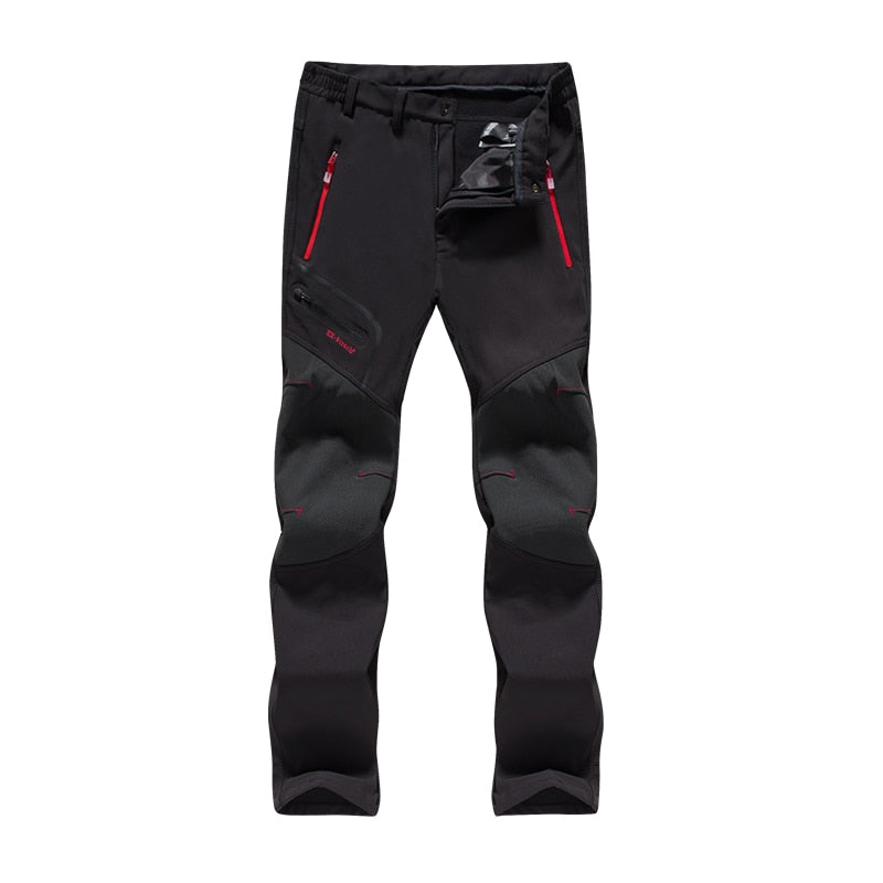 Men's Waterproof Convertible Hiking Trousers with Zip-Off Legs