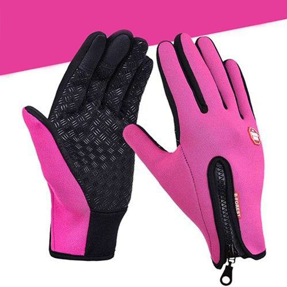 Unisex Waterproof Winter Gloves with Touchscreen Fingertips