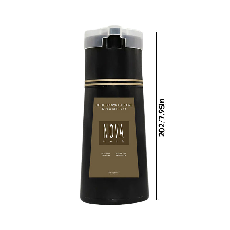Instant Hair Colour Shampoo to Cover Grey Hair in 10 Minutes