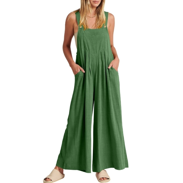 Valeska Plus-size wide-leg jumpsuit
