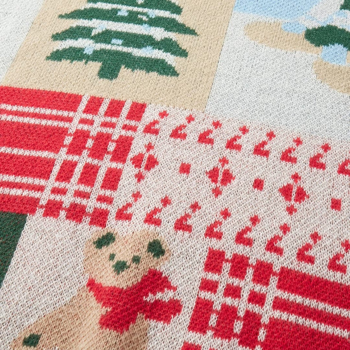 Julebjörn Pattern Knitted Jumper Cosy and Fun