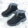 Women's Winter Platform Trainers Plush Lining Clear for Outdoors