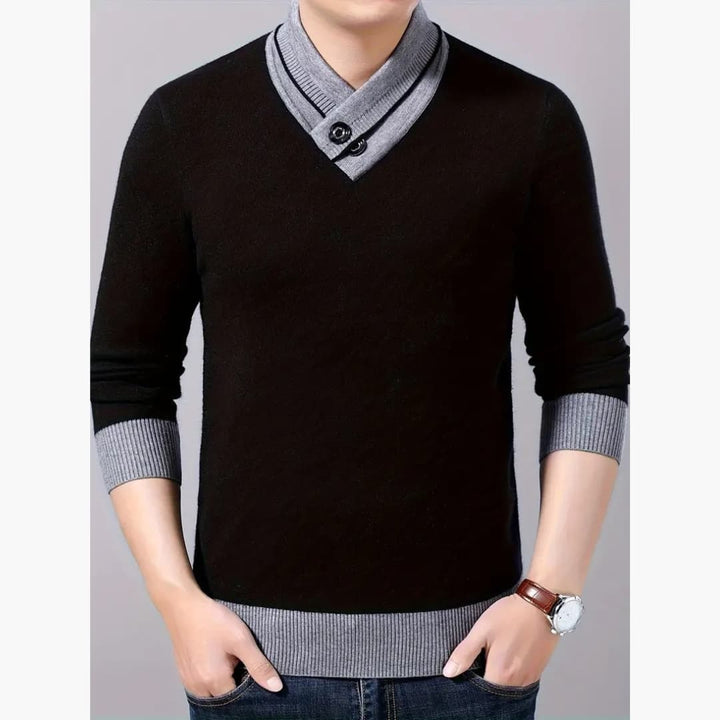 Marcel - Stylish knitted jumper for men