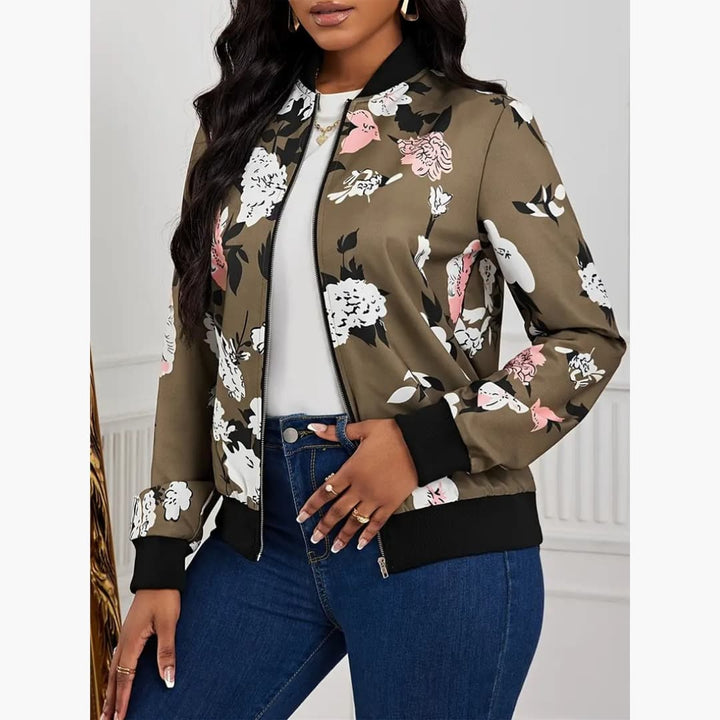Renata - Stylish floral casual jacket for women