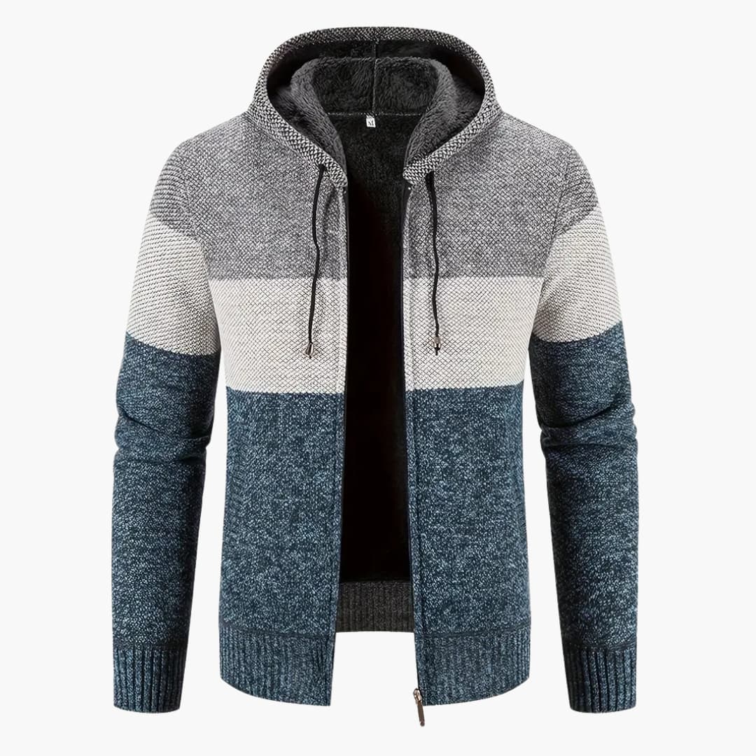 Constantin - Fleece-lined hoodie for men