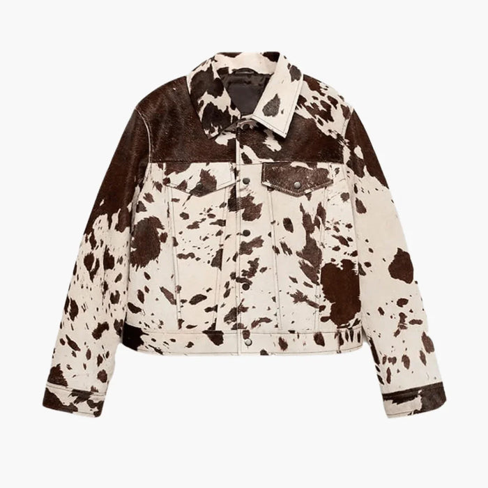 Modische Damenjacke aus Kunstpelz mit geradem Schnitt – warm und stylisch