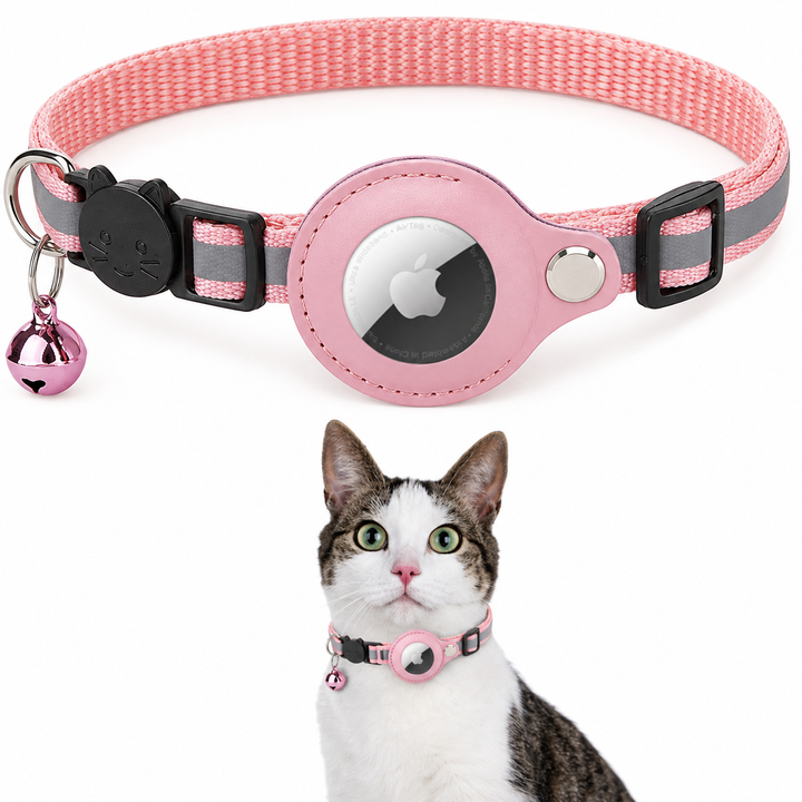 Cat Collar with GPS Tracking and Reflective, Adjustable