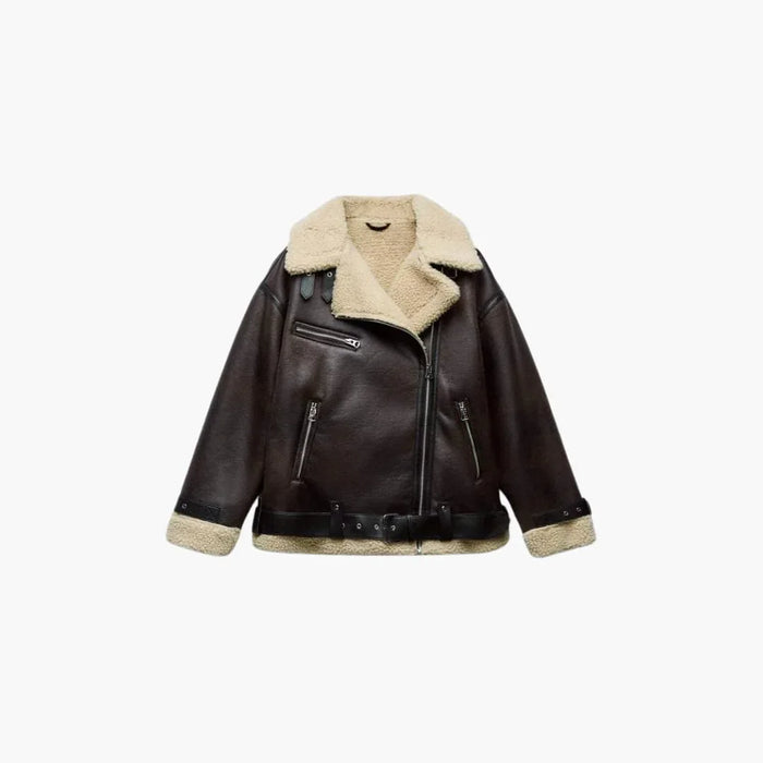 Veste à fausse boutonnière pour femmes