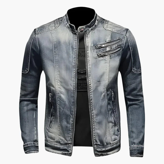 Men's Denim Jacket in Retro Look  Classic & Versatile