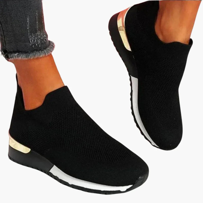Bequeme Slip-On-Sneaker für Damen – atmungsaktiv und modern