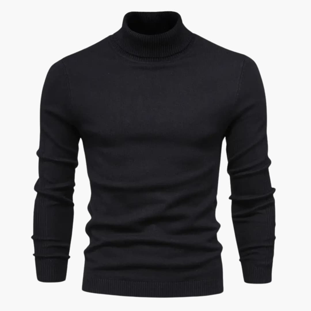 Cornelius - Stylish slim roll neck in close-fitting fit for men