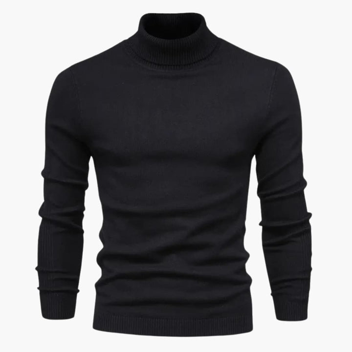 Cornelius - Stylish slim roll neck in close-fitting fit for men