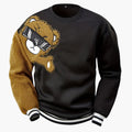 Dragomir - Comfortable jumper with björnebroderi for men