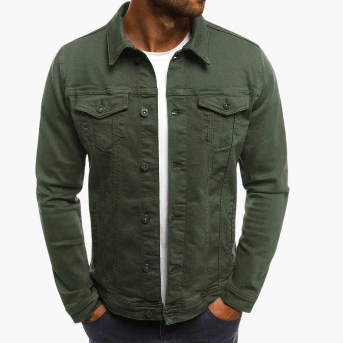 Chaqueta vaquera para hombre  Chaqueta informal y elegante para hombre