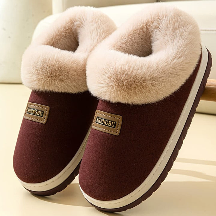 CozyStride - Cosy winter slippers in plysj for men and women