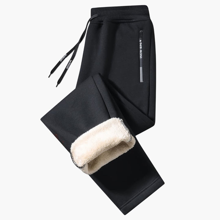 Casual Fleece-forede Trousers for Men