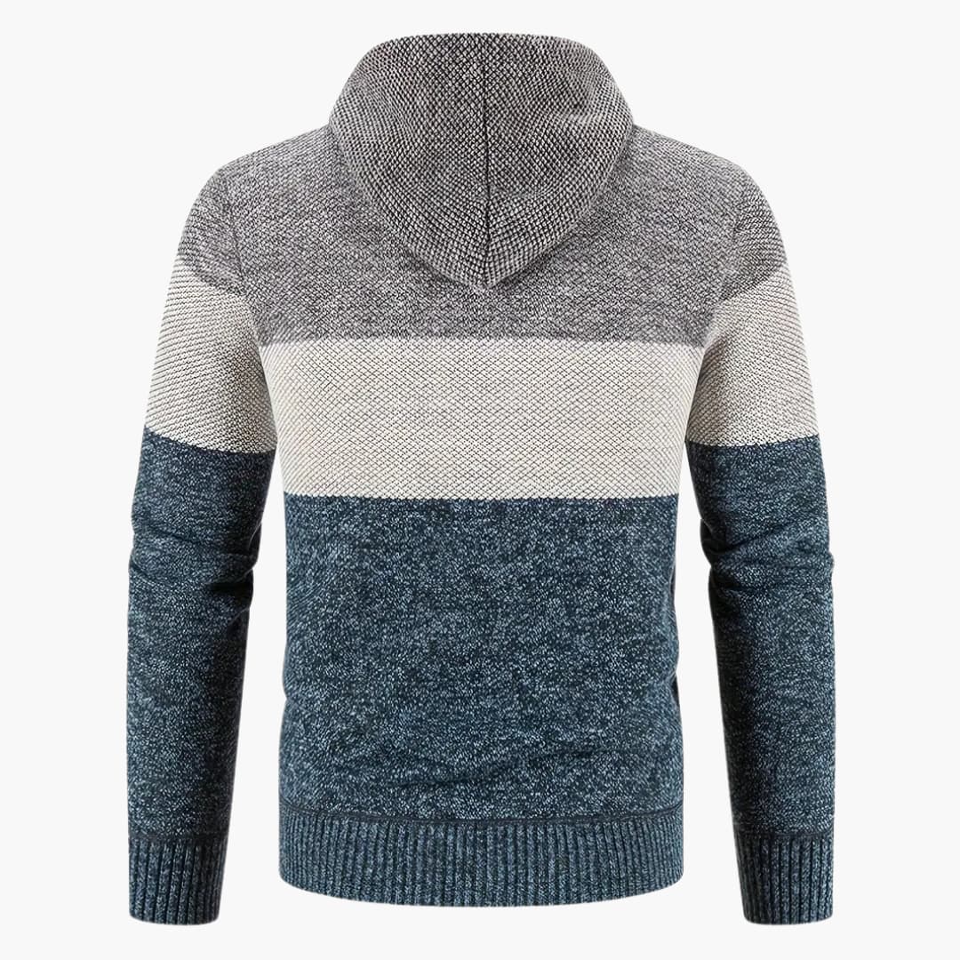 Constantin - Fleece-lined hoodie for men