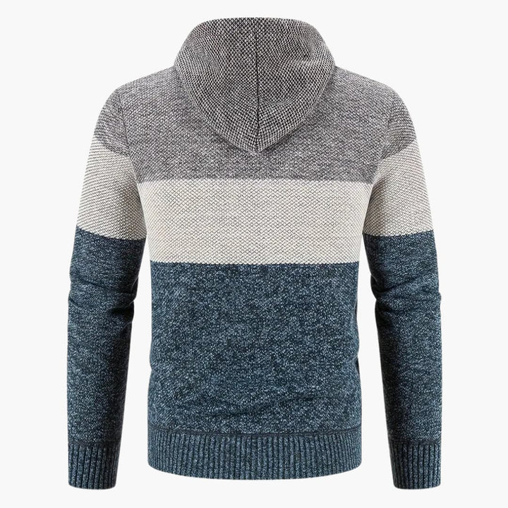 Constantin - Fleece-lined hoodie for men