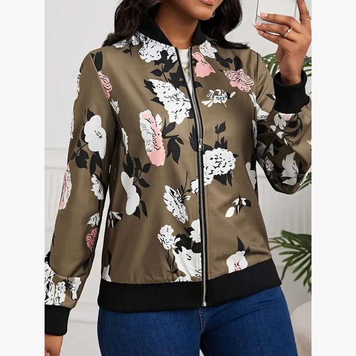 Renata - Stylish floral casual jacket for women