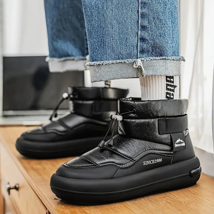 Olivier - Comfortable ankelhöge snow boots for men