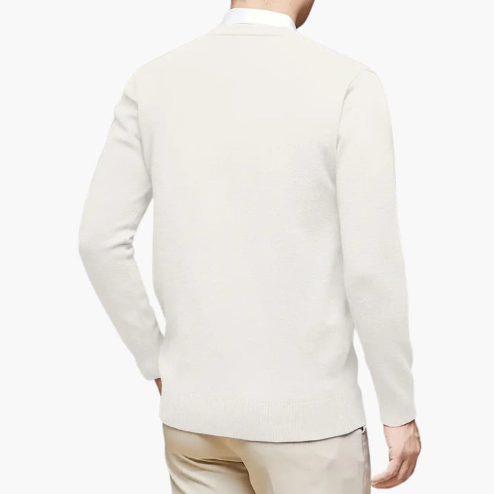 Pavel - Stylish long-sleeved jumper for men