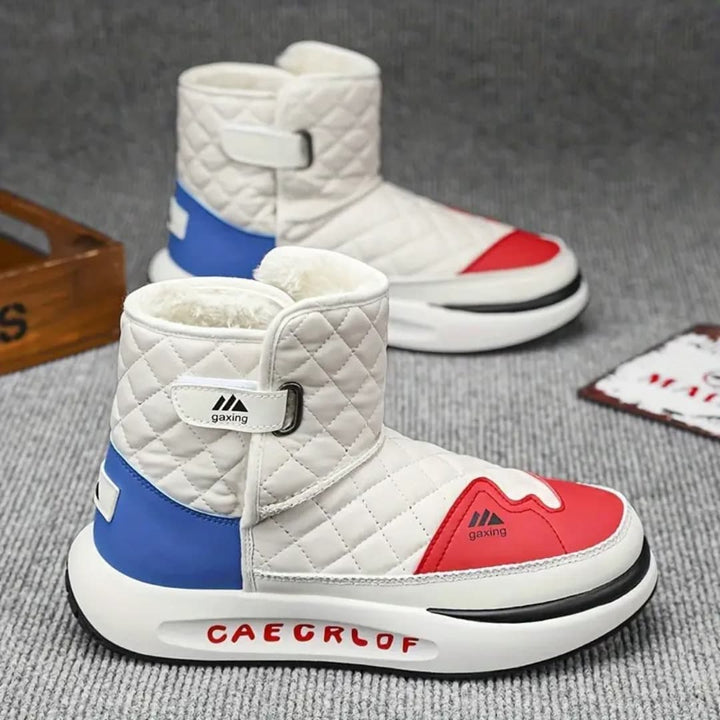 Christian - Retro fleece-lined snow boots for men