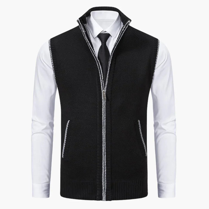 Mouwloos vest voor heren  Elegante pasvorm en veelzijdige stijl