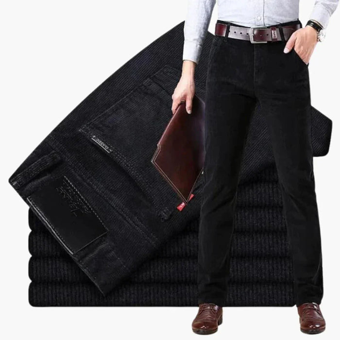 Herren Cordhose für den Winter mit klassischer Passform