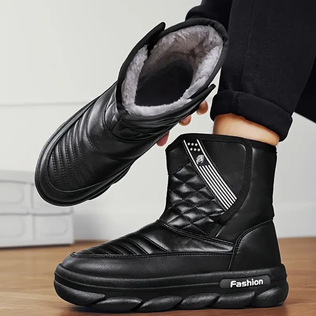 Laurent - Non-slip winter boots for walks for men