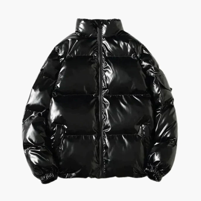 Doudoune métallique d'hiver pour homme
