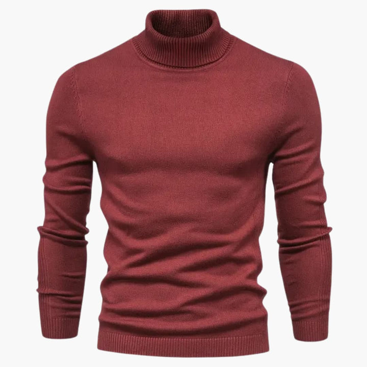 Cornelius - Stylish slim roll neck in close-fitting fit for men
