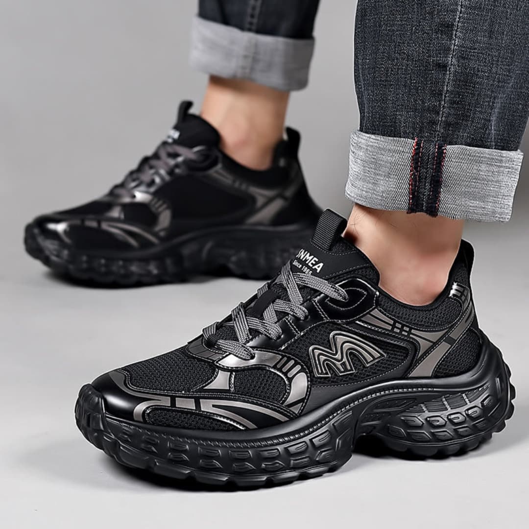 Ernest - Comfortable shoes with thick sole for men