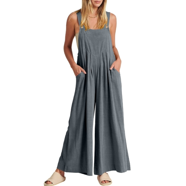 Valeska Plus-size wide-leg jumpsuit
