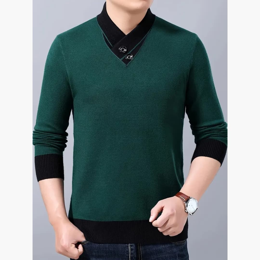 Marcel - Stylish knitted jumper for men