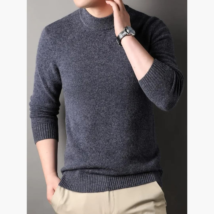 Men Classic Round Neck Jumper