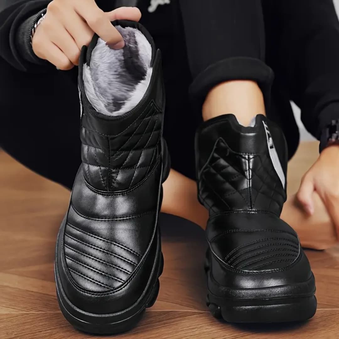 Laurent - Non-slip winter boots for walks for men