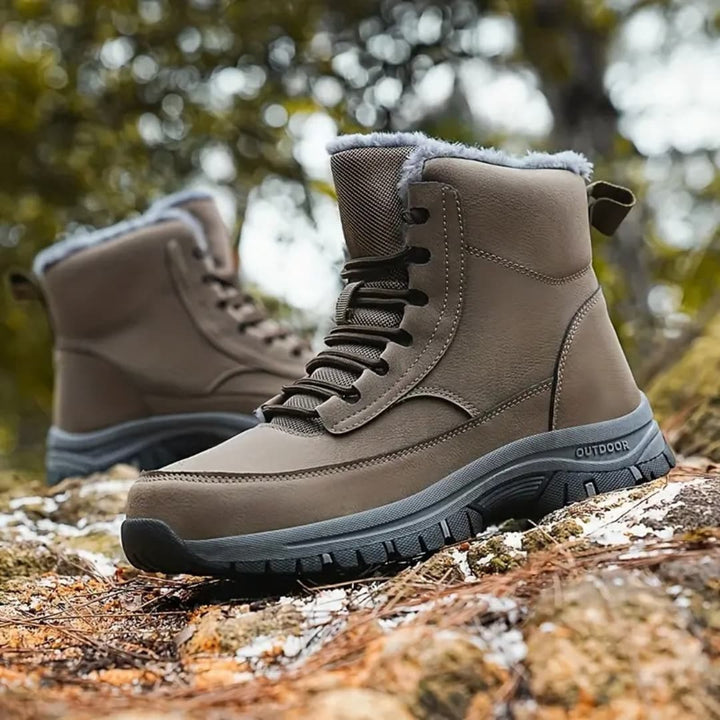 Leandro - Warmth snow boots with high top for men