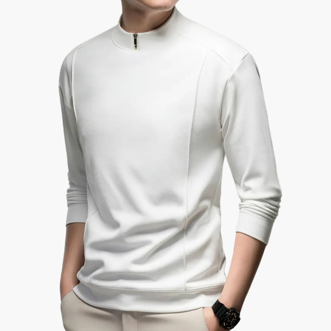 Dusan - Casual long-sleeved roll neck for men