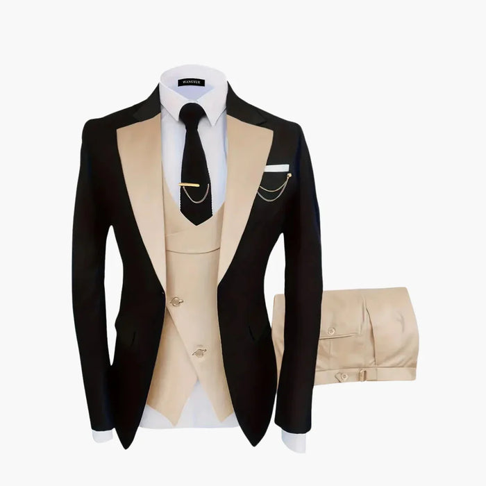 Elegant Wedding Suit - Men's 3-Piece for Festive Guests
