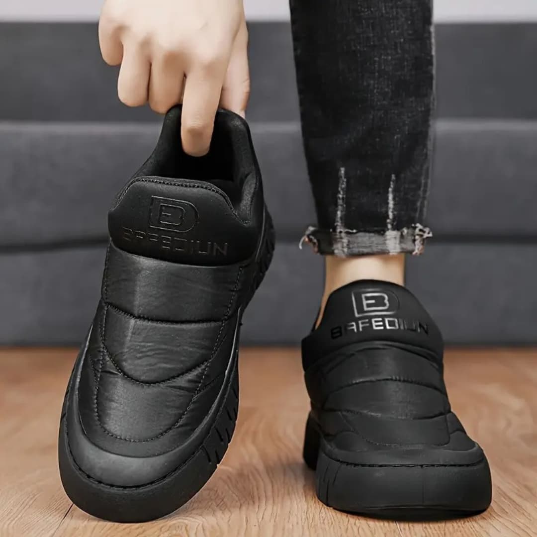 Adam - Warmth snow boots with zip for men