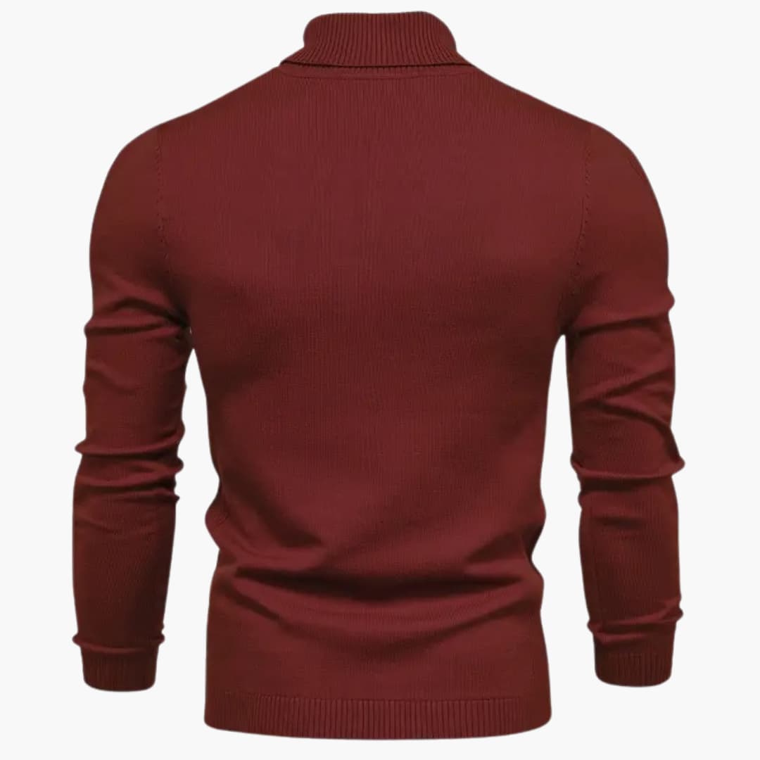 Cornelius - Stylish slim roll neck in close-fitting fit for men