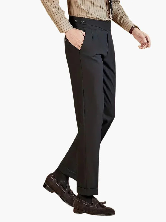 Herren-Winteranzughose Elegant, warme Anzughose