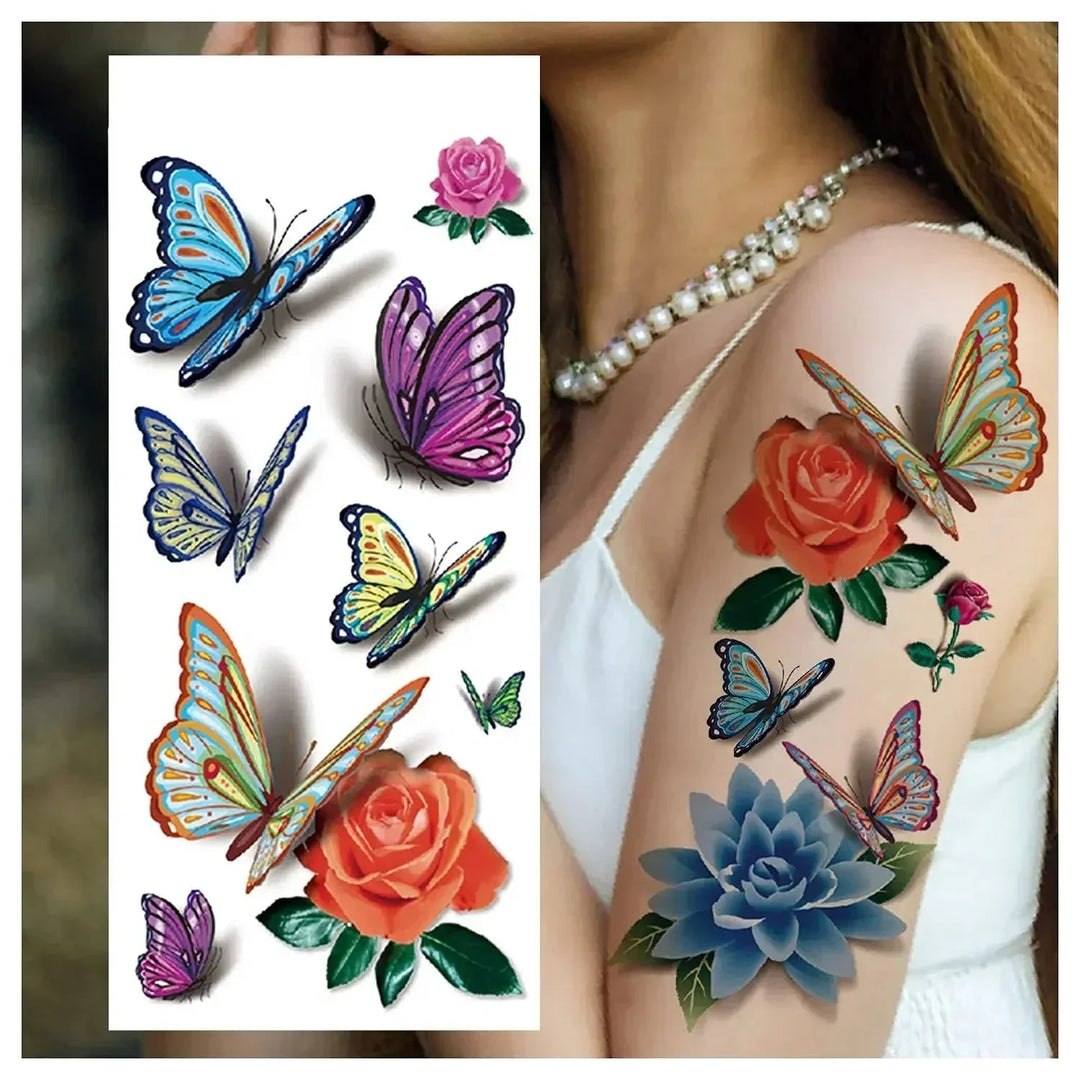Realistic 3D Temporary Tattoos